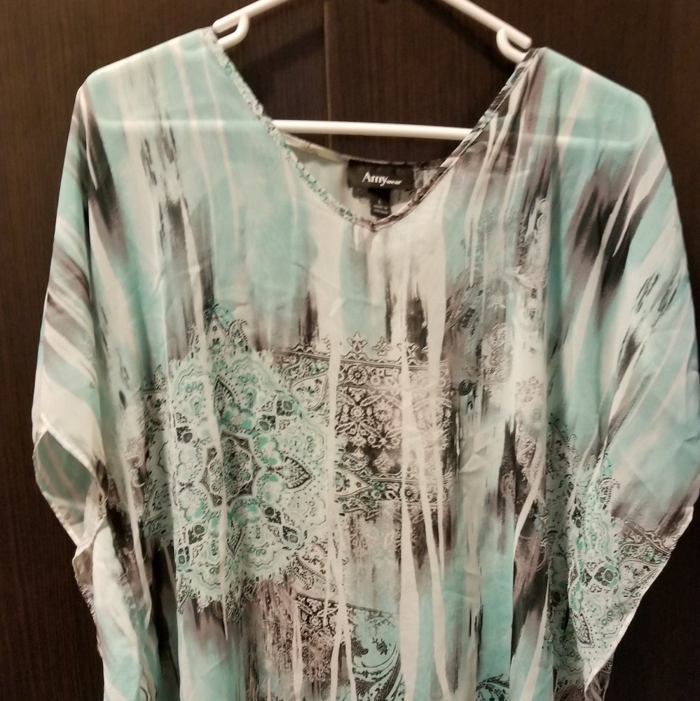 Sheer dressy top